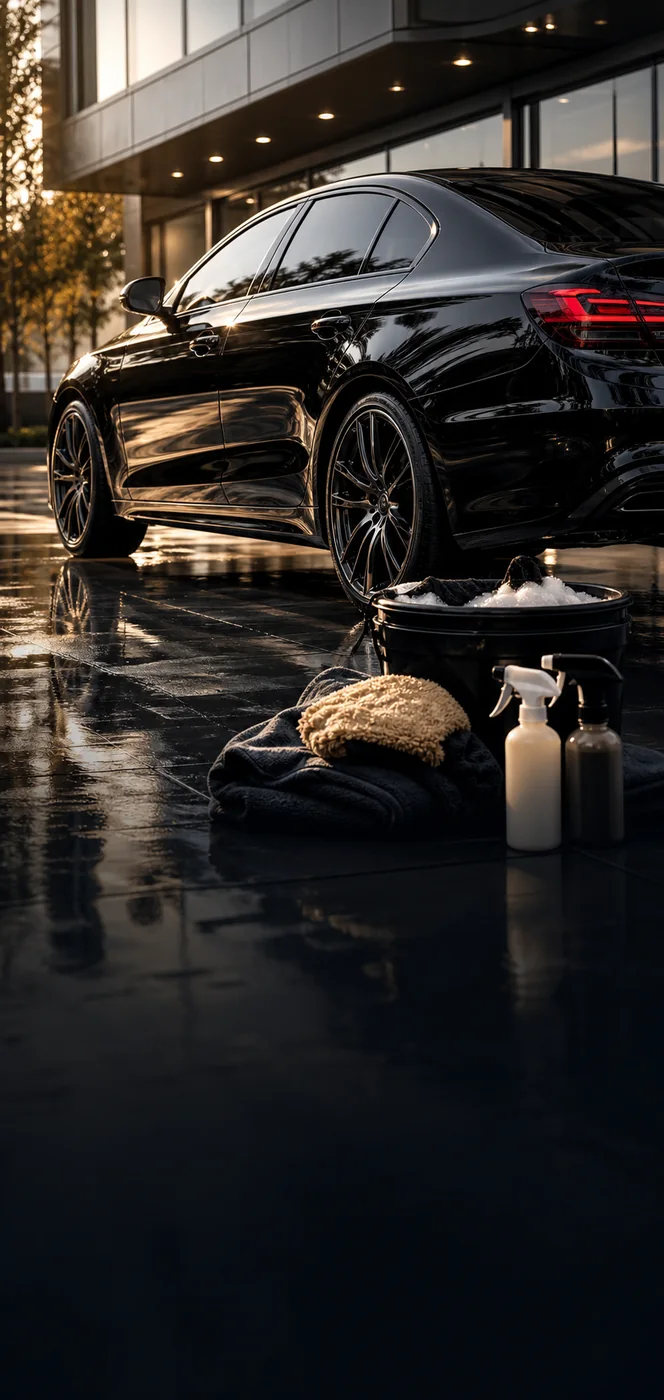 Mobile car wash and detailing service